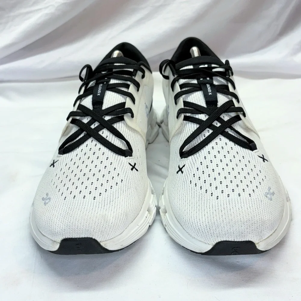 On Cloud X 4 Running Shoes Men's Size US 11.5 Ivory/Black (3ME30040791) Sneakers